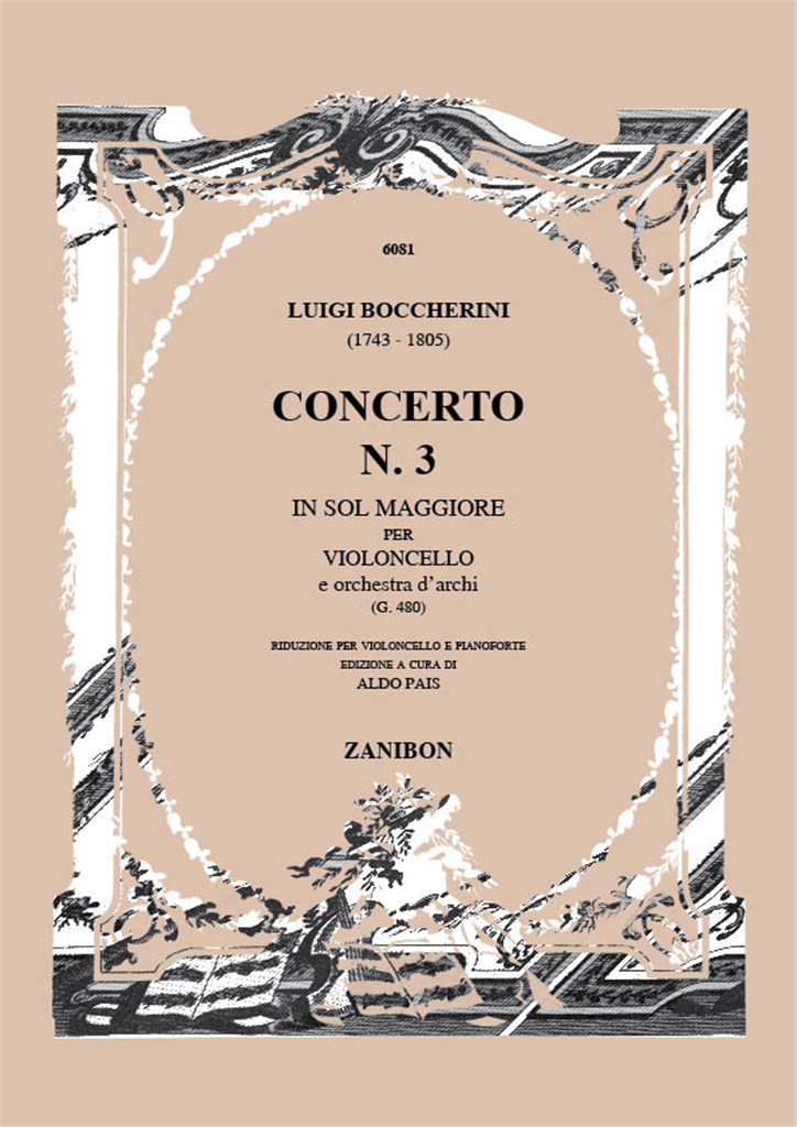 Concerto N. 3 In Sol Magg. G.480